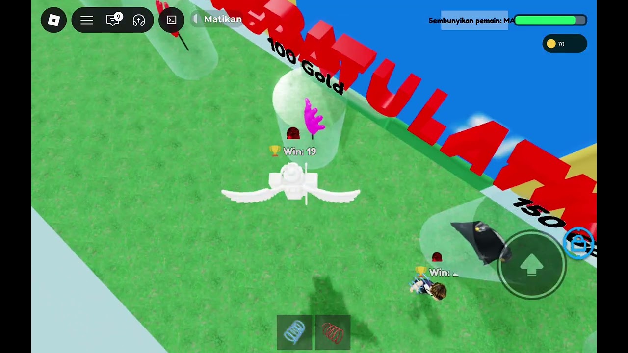 Kali ini aku bakal main Roblox tower laser 😭😭