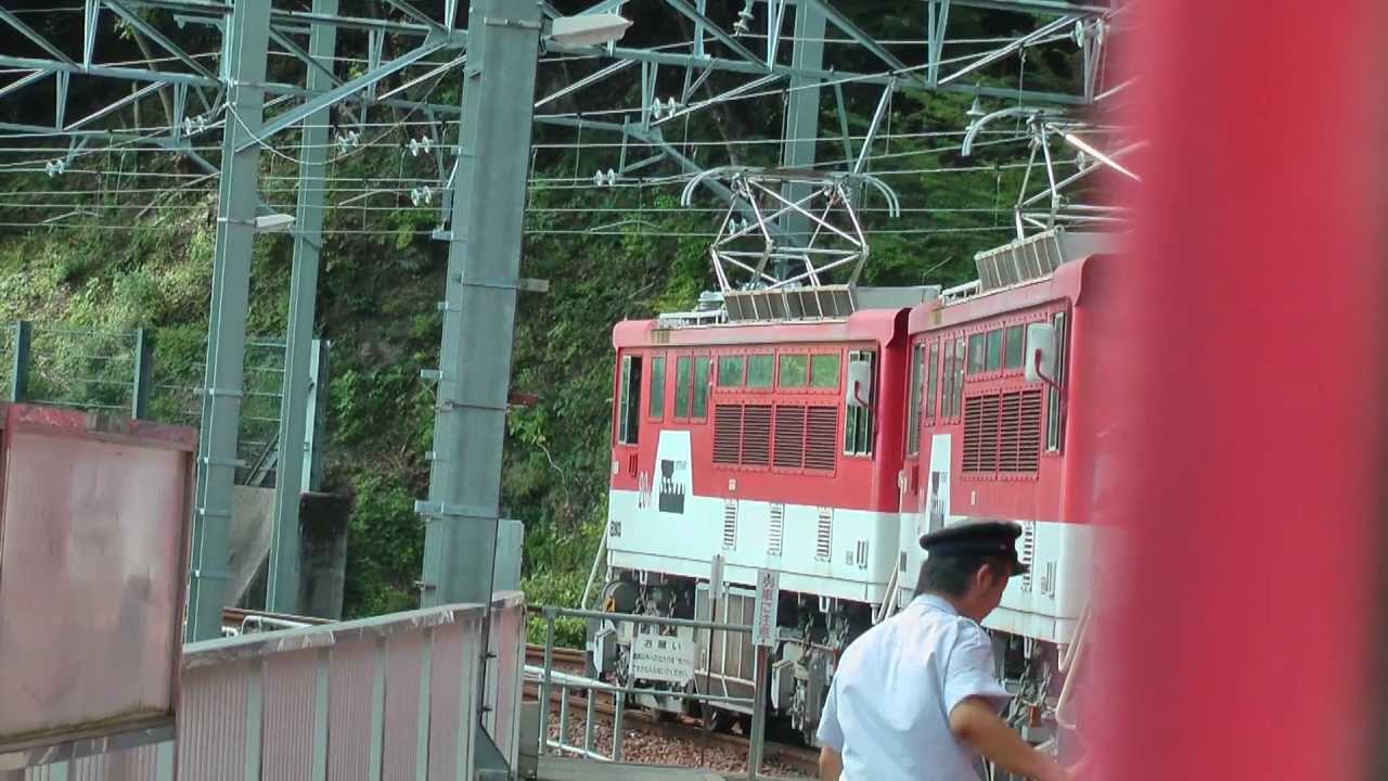 井川線　アプト区間／アプト式電気機関車　20120805