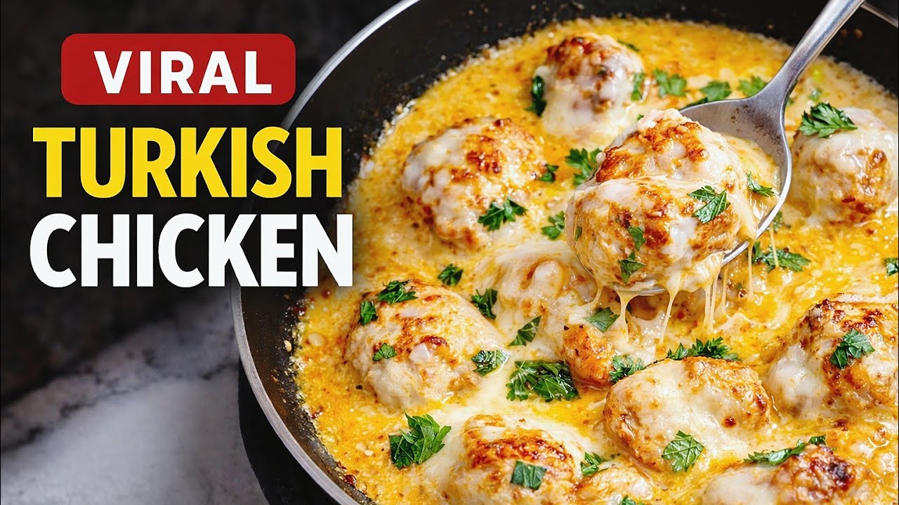Easy Turkish Chicken Recipe | Quick Chicken Dinner Recipes | டின்னருக்கு சுலபமான சிக்கன் ரெசிபி 😍  