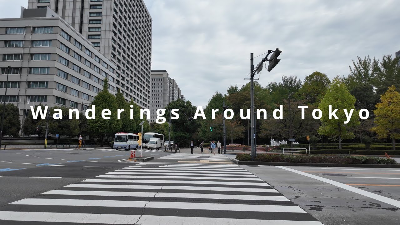Let's Walk | Wanderings Around Tokyo, Japan 🇯🇵 Walking Tour