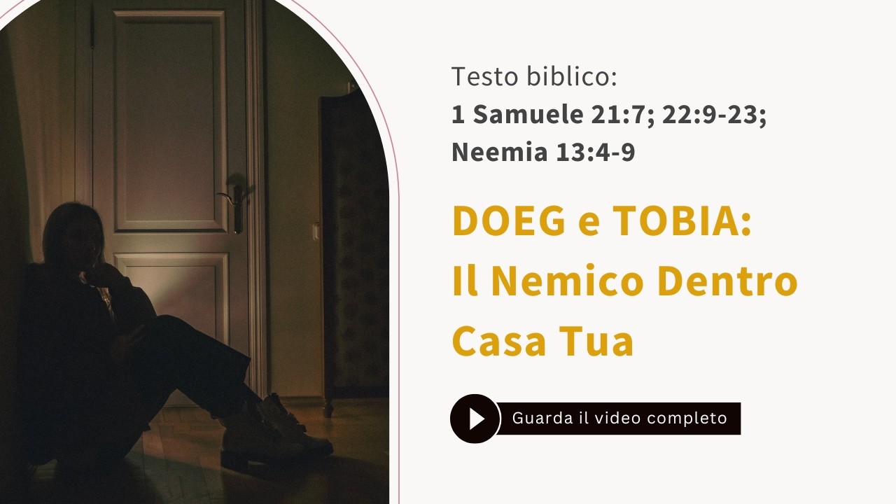 DOEG e TOBIA: Il Nemico Dentro Casa Tua - Francesco Molea