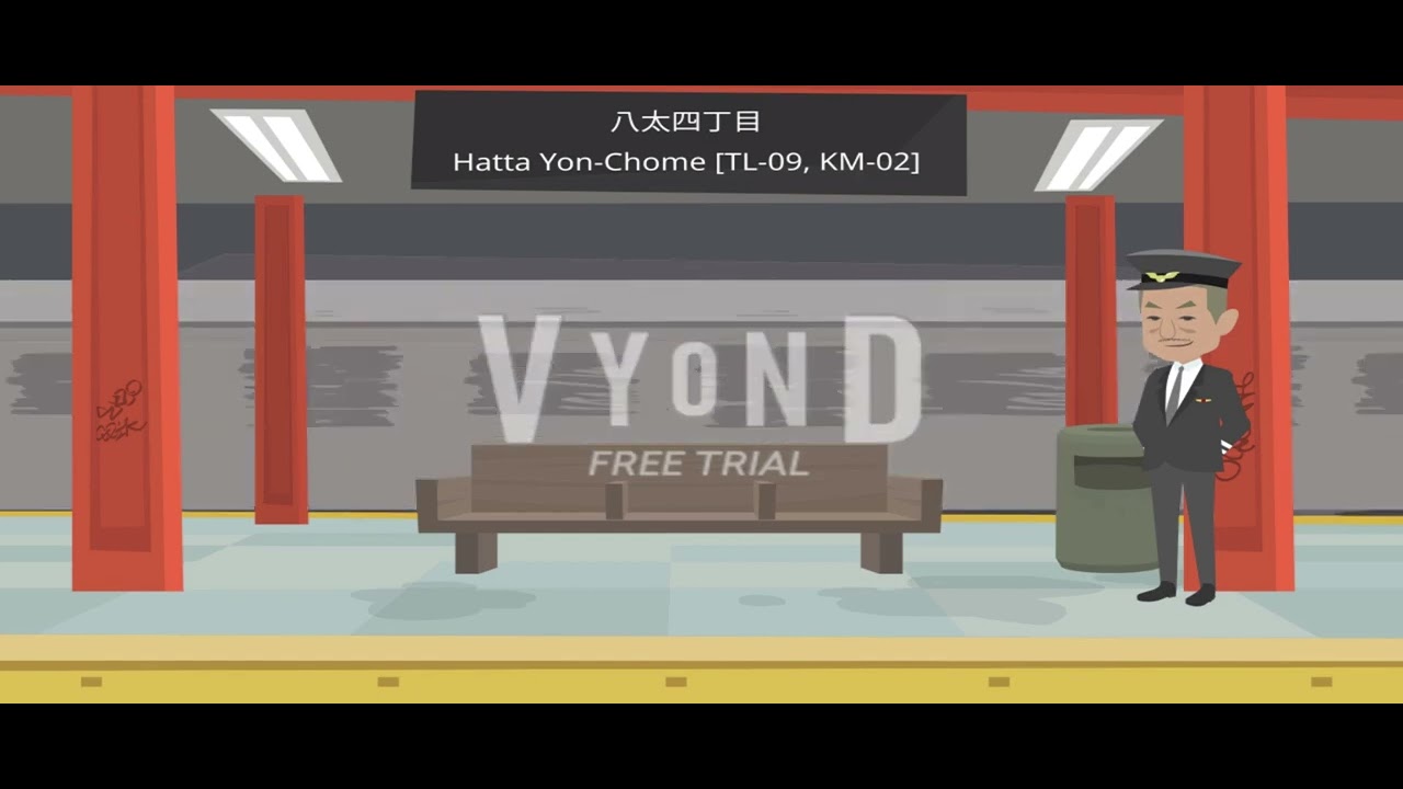 (Fictional Railways and Stations) East Japan Disney Railroad Station Announcements (Vyond ver.)