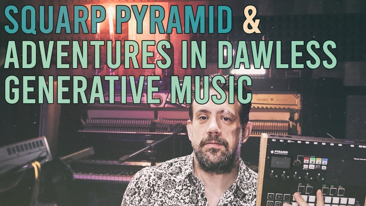 Развлечение с мегасеквенсором Squarp Pyramid и пианино Yamaha Disklavier