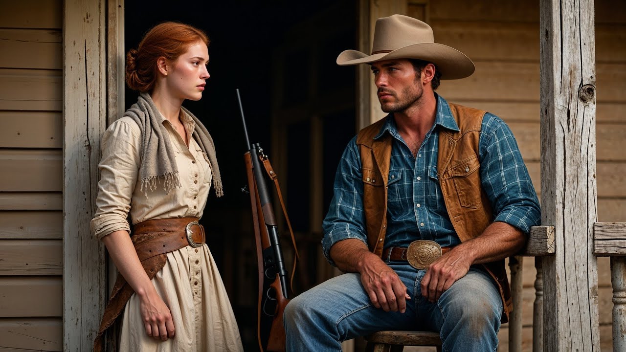 She Lived in Fear of the Night, a Cowboy Kept Watch Until Dawn Brought Her Rest