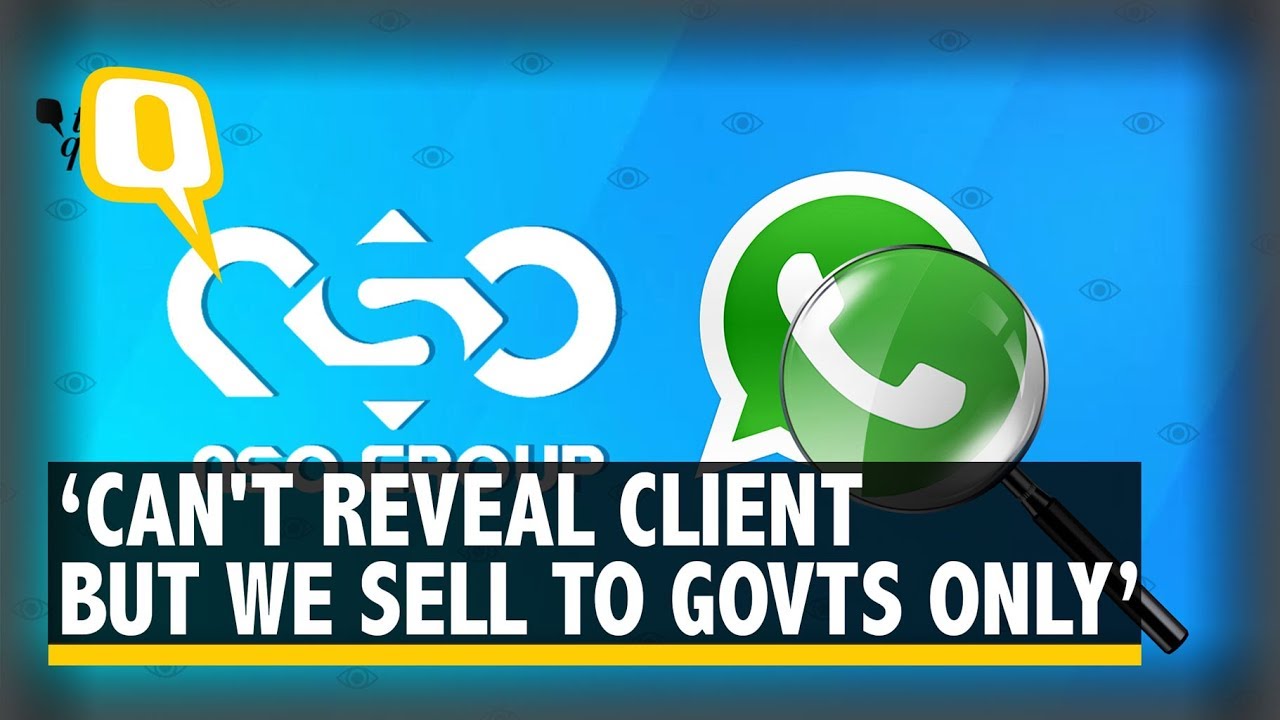 Pegasus Spyware Maker NSO group Responds | The Quint | The Quint