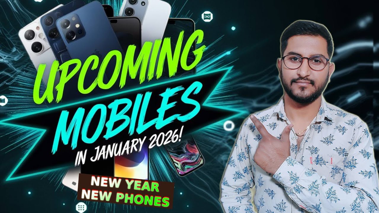 Upcoming Mobiles in January 2026! New Year, New Phones