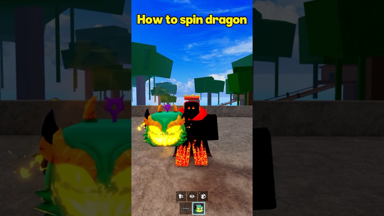 How to spin dragon fruit 💀