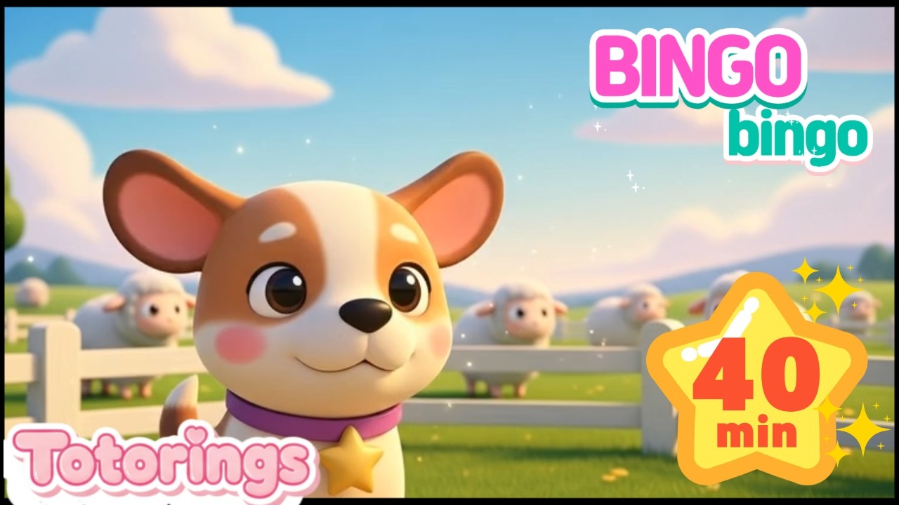 BINGO🐶@Totorings.official Nursery Rhymes & Kids Songs #kids songs #영어동요 #엄마표영어 #english #연속