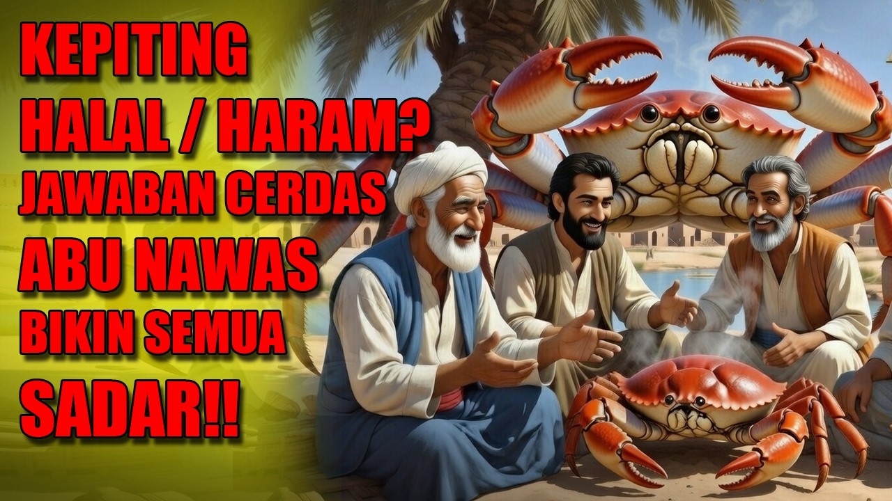 Kepting Halal HaramJawaban Lucu Cerdas Abu Nawas