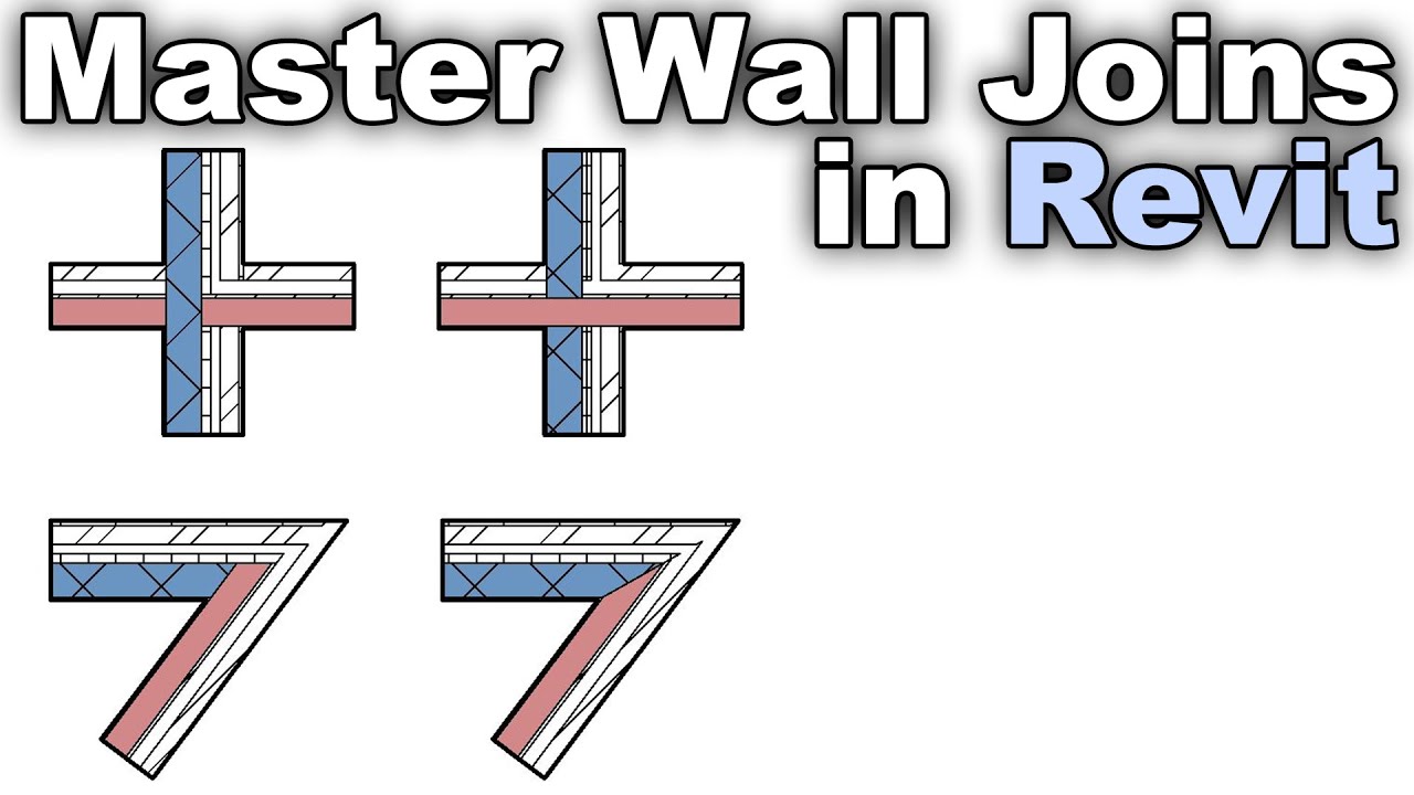 Wall Joins in Revit - Master Wall Connections in Revit Tutorial