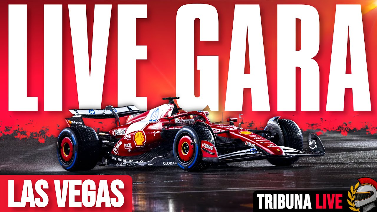 🔴LIVE GARA F1 LAS VEGAS🔥LOTTA MONDIALE E RIMONTA FERRARI