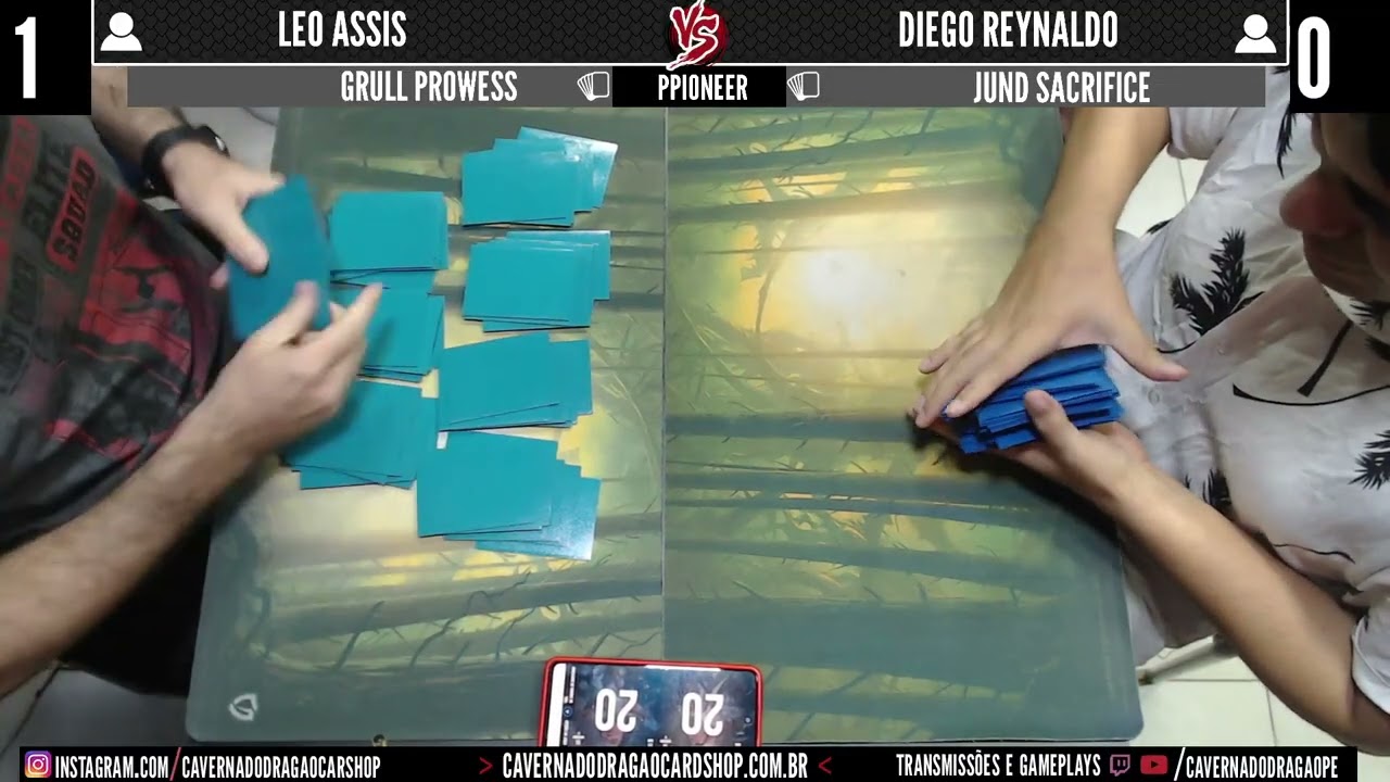 REGULAR PIONEER - Gruul Prowess x Jund Sacrifice - CAVERNA DO DRAG&Atilde;O - 18/06/2025