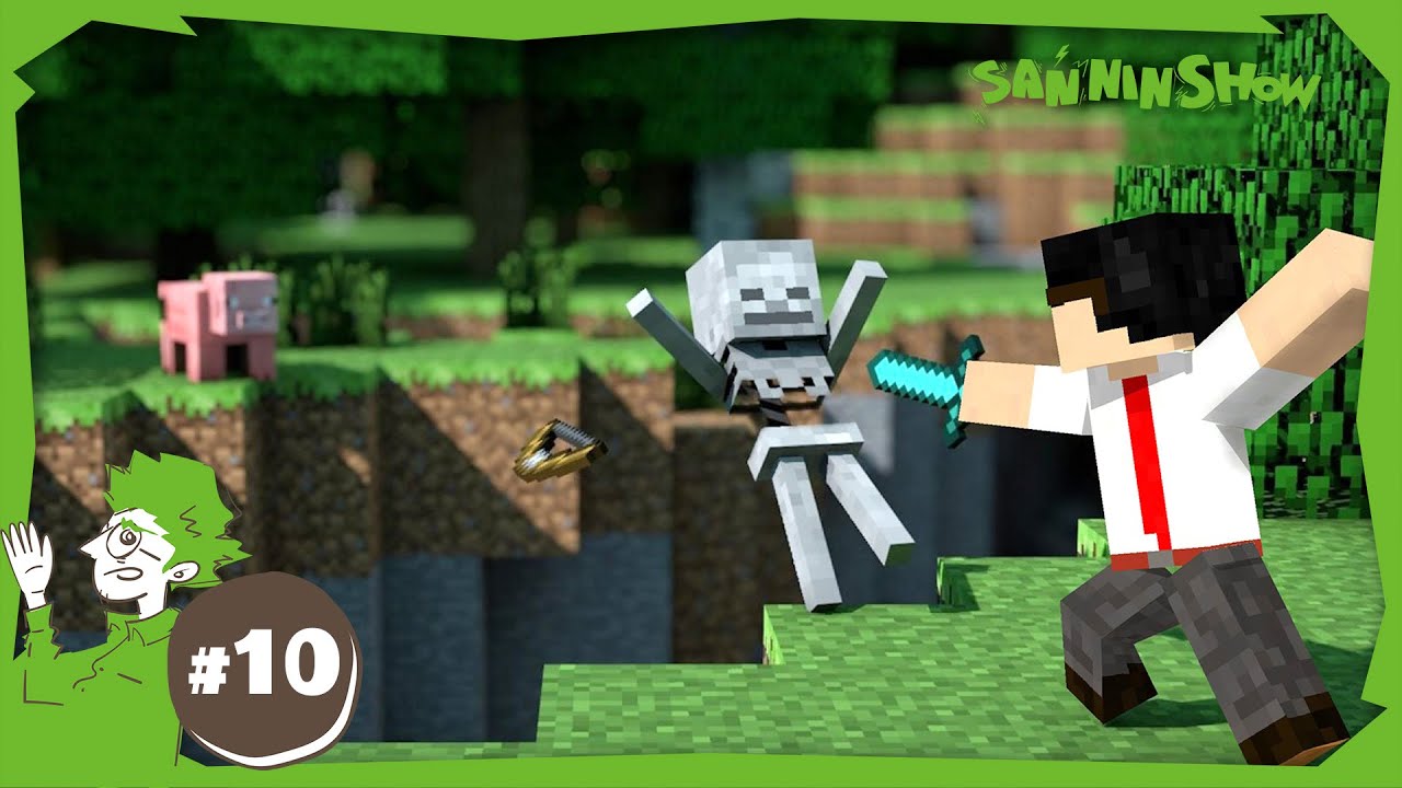 #10 鉄塔氏、便利な暮らしとは無関係に洋館へ行く【Minecraft】
