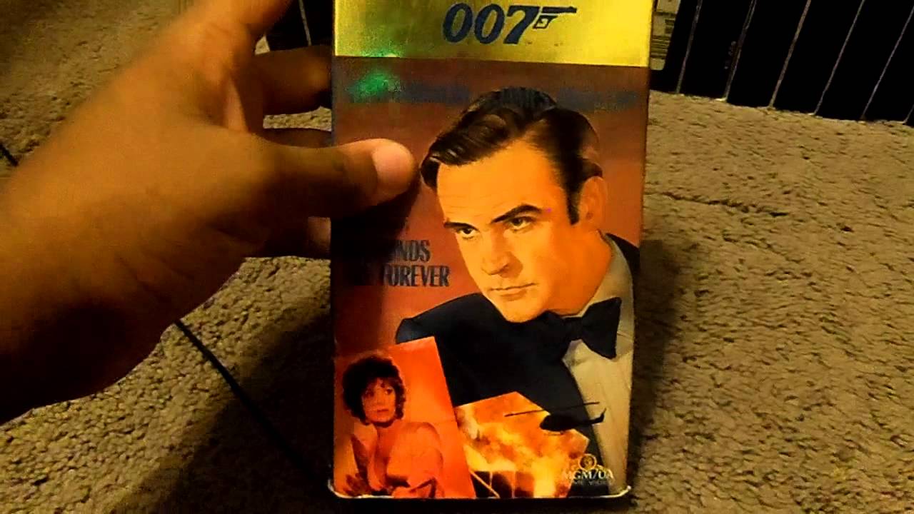 My James Bond VHS Collection Update August 2015