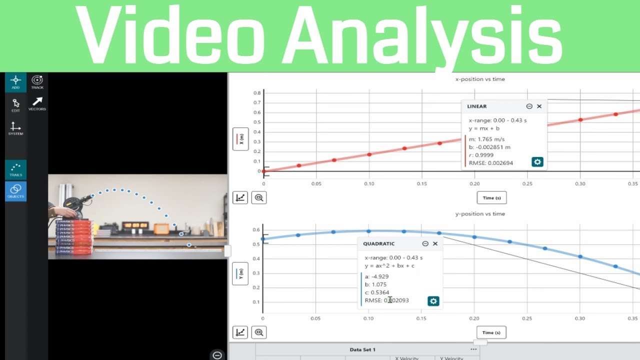 How to Use Vernier Video Analysis for Projectile Motion