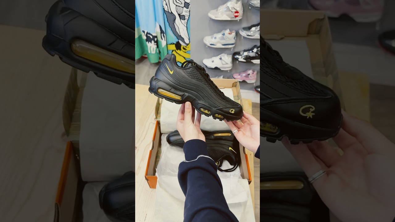 🐝Nike Air Max 95 Corteiz 🍯Honey Black 🥷