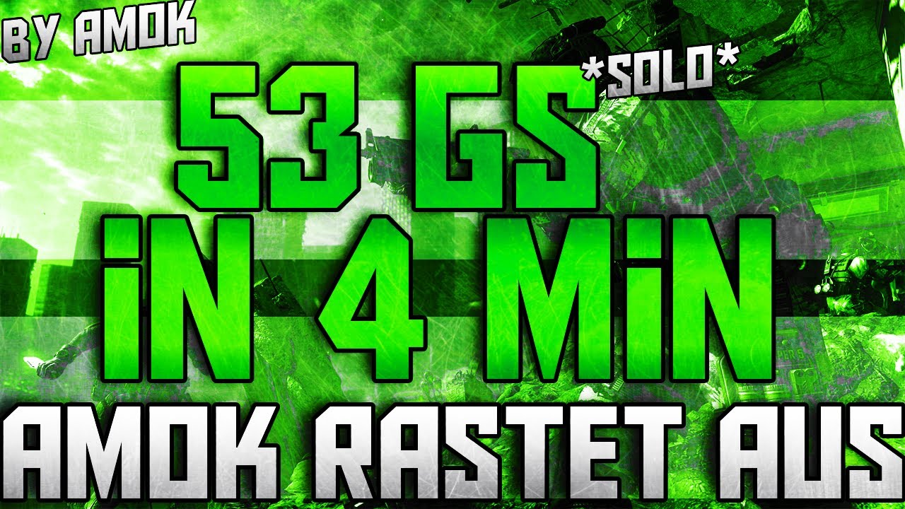 B02: *SOLO* 53 GS in 4 Min. | Disliker | Amok rastet aus