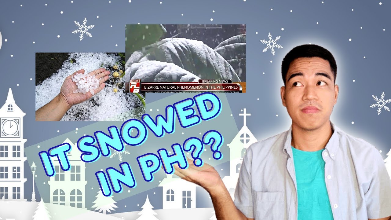 Ito ang Mga Kailangan Para Umulan ng SNOW sa Pilipinas