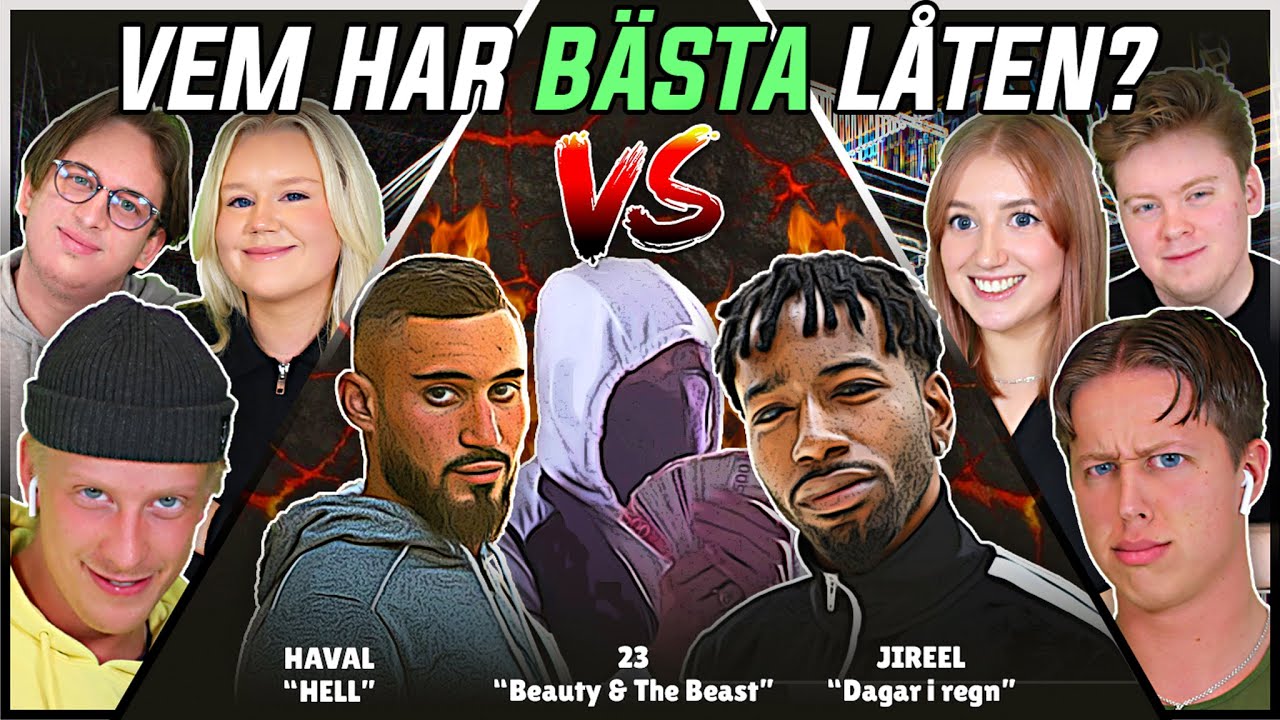 VEM HAR BÄSTA LÅTEN? (Haval, 23, Jireel) | Swedish Rap Reaction | #59