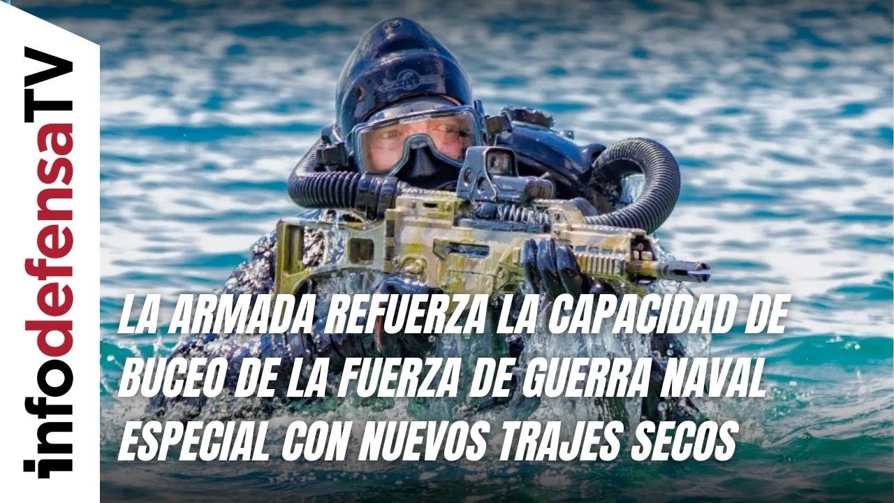 La Armada refuerza la capacidad de buceo de la FGNE con nuevos trajes secos