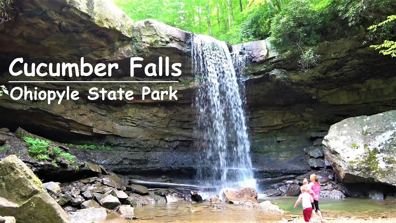 Водопады Cucumber Falls ~ Государственный парк Огайопайл