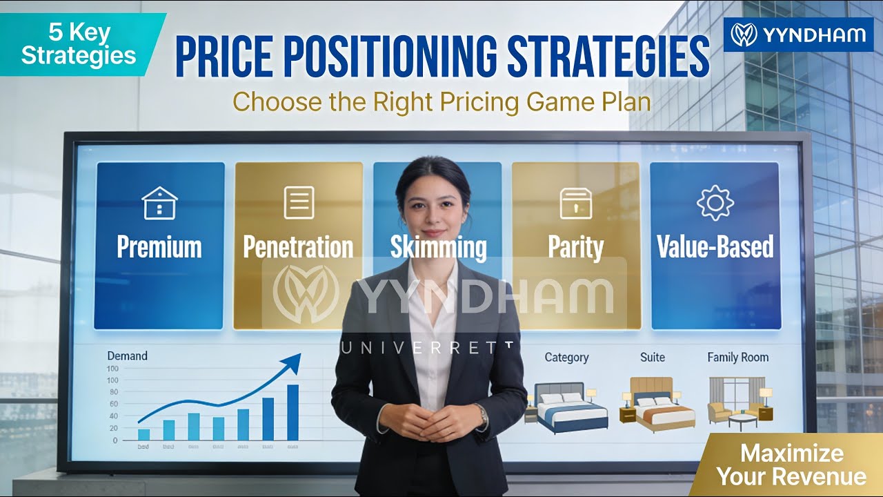 💰 Price Positioning Strategies Explained 📊 | Smart Pricing to Maximize Hotel Revenue 📈🏨 #hotel