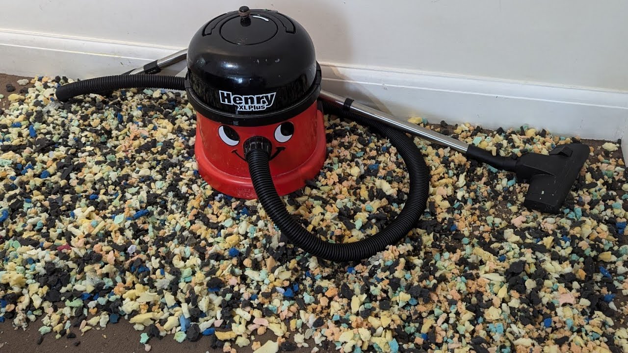 HENRY XL Plus HOOVER Vs Mighty FLUFF MESS! Extreme HOOVERING clean up! Performance test!