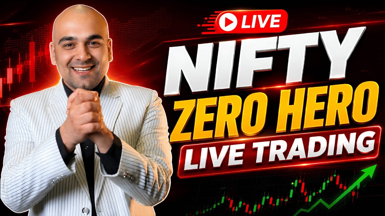 Live Trading ZERO HERO TRADE ✅ #nifty  #livetrading