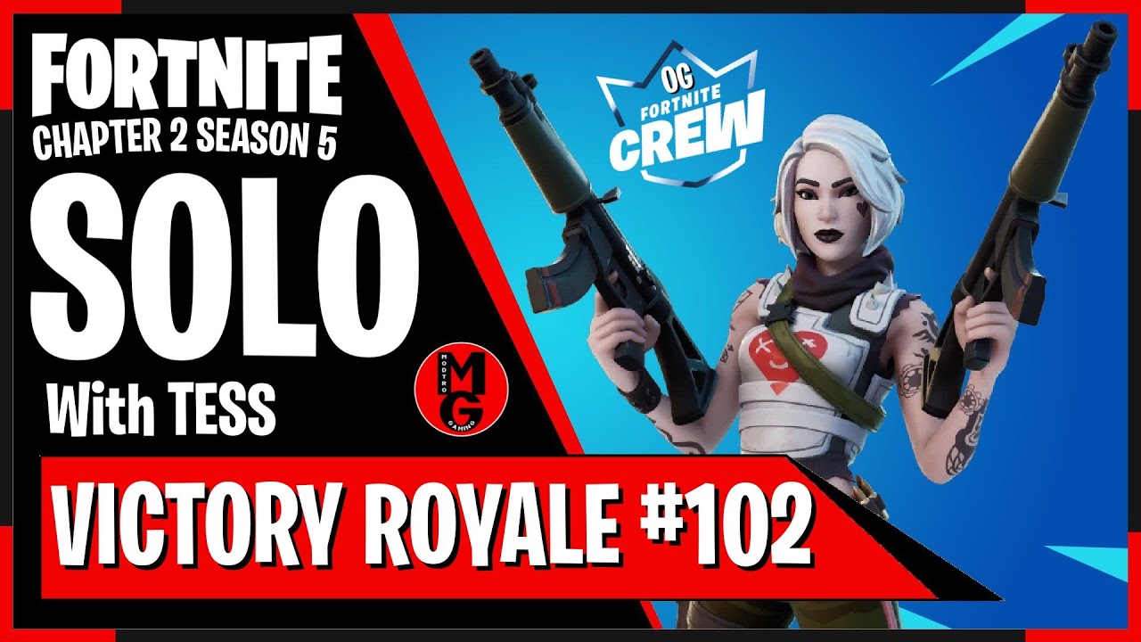 Solo Win #102 with #Tess #Fortnite #VictoryRoyale #Chapter2Season5