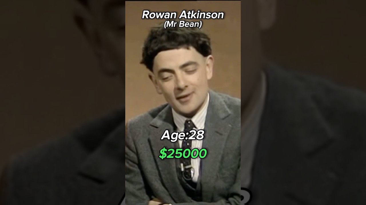 The evolution of Mr Bean (Rowan Atkinson) 🧸 #shorts #evolution #mrbean