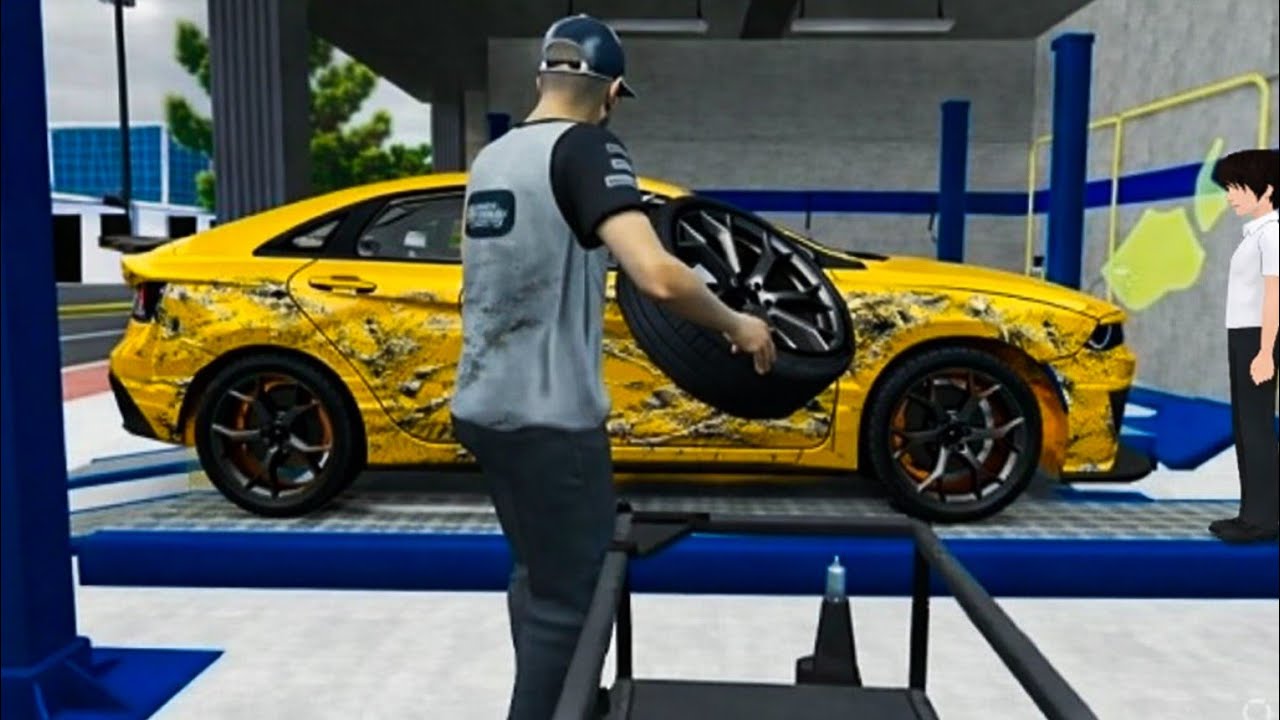 Car Damage & Repair Workshop 🔧🔥 || 3D Driving Class Android Gameplay 