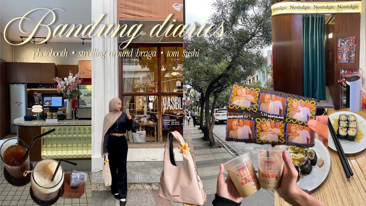 Bandung diaries ♡: short trip, braga street, tom sushi, PVJ mall, Kiara artha park ⋆. 𐙚 ˚