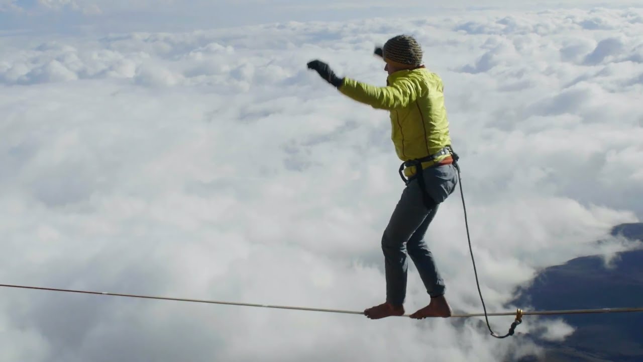 World Record Slackline on Kilimanjaro