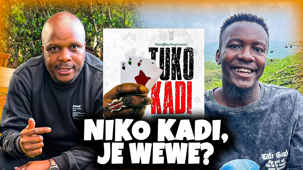 Jalango's view on the  trending tuko kadi phrase