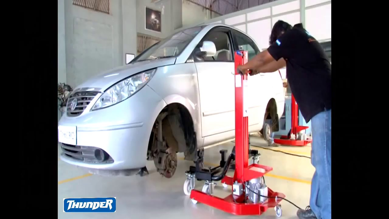 How to move accident vehicle | Thunder Vehicle Movable Dolly