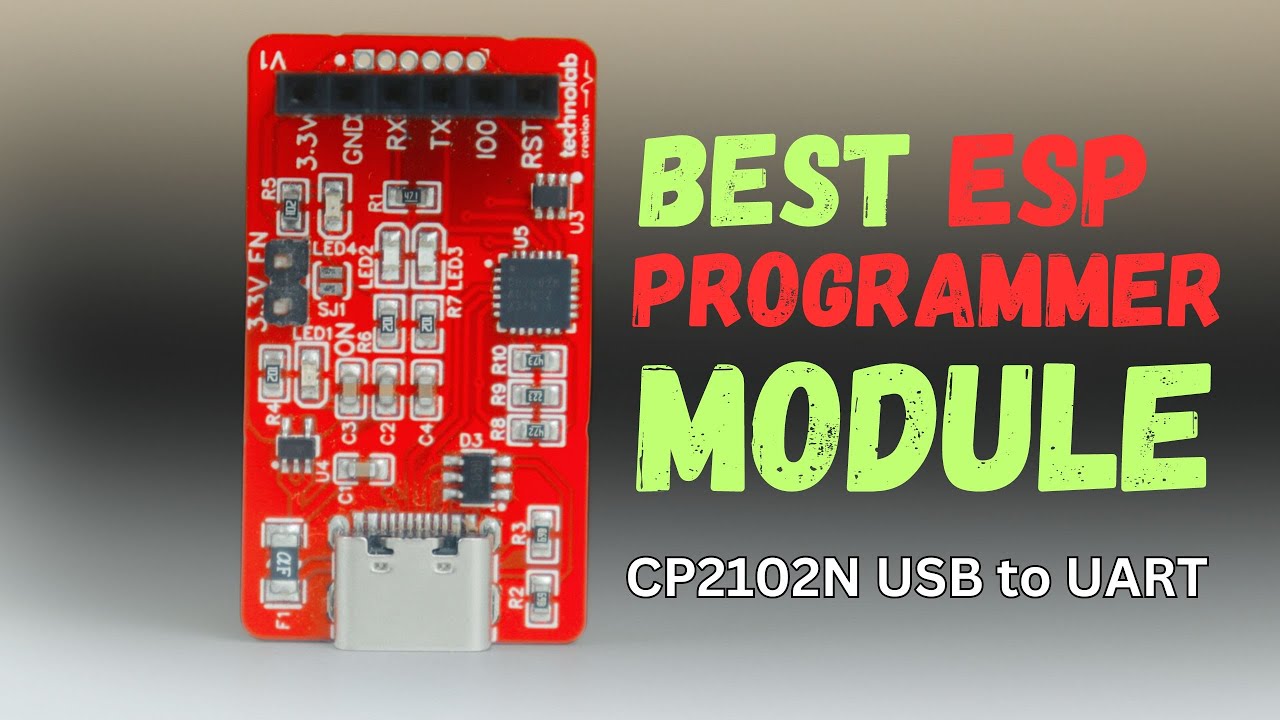 Best ESP Programmer Module (CP2102N USB to UART) | JLCPCB