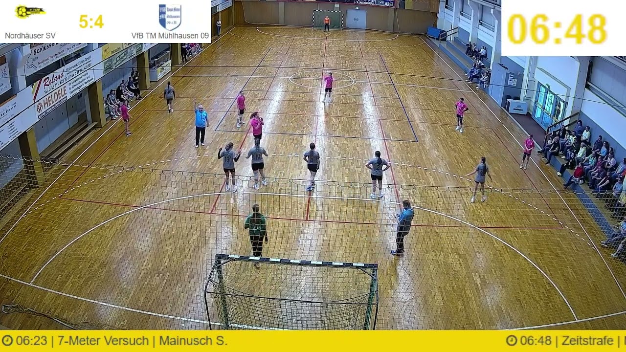 THV 2022/23 Landesliga wJC  Staffel 2 Vorrunde Nordhäuser SV gegen VfB TM Mühlhausen 09