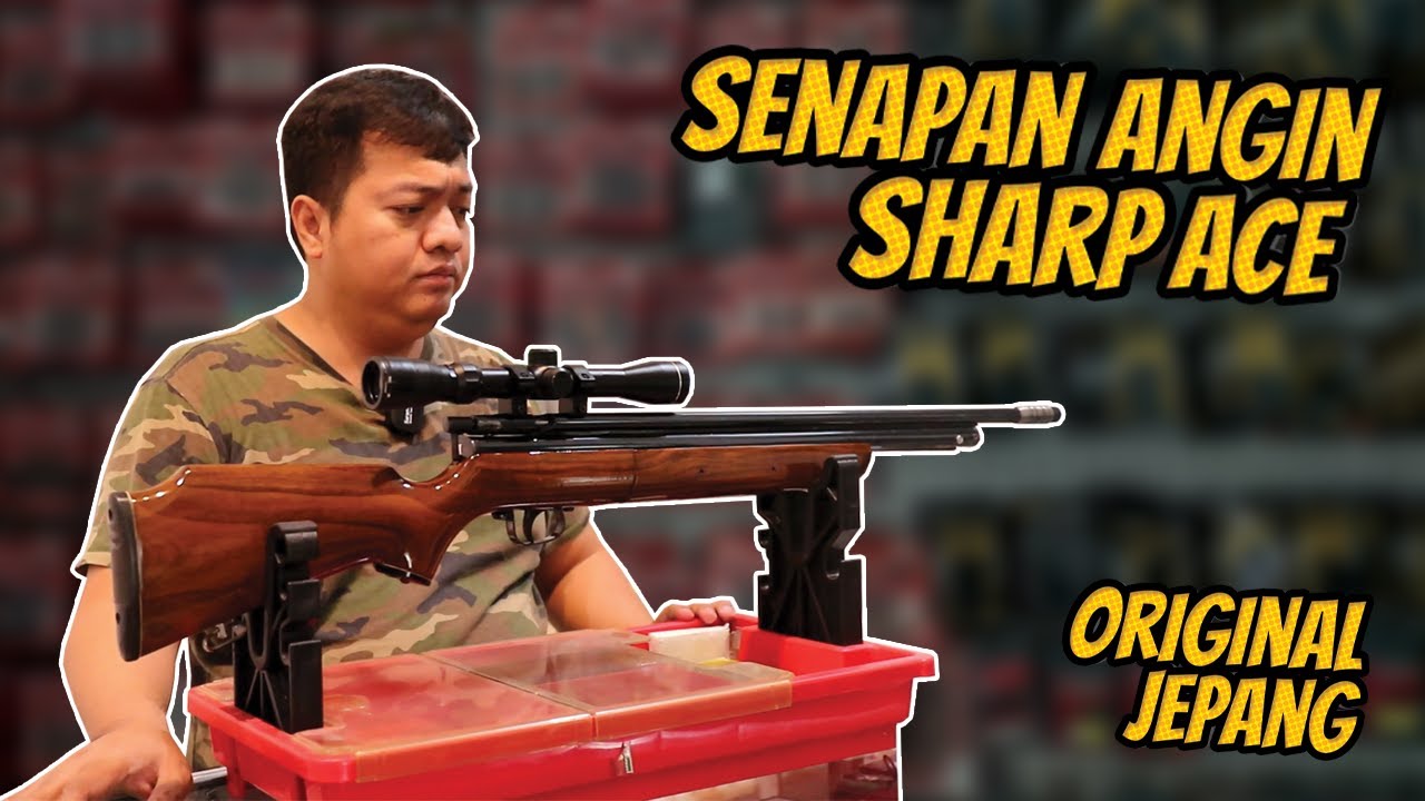 Senapan Angin Sharp ACE Original Jepang #touwani #hobby #senapanangin