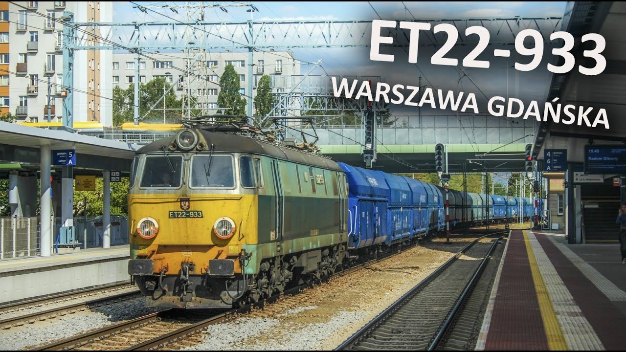 | 53 | Letni rarytas - ET22-933 z talbotami na Warszawie Gdańskiej