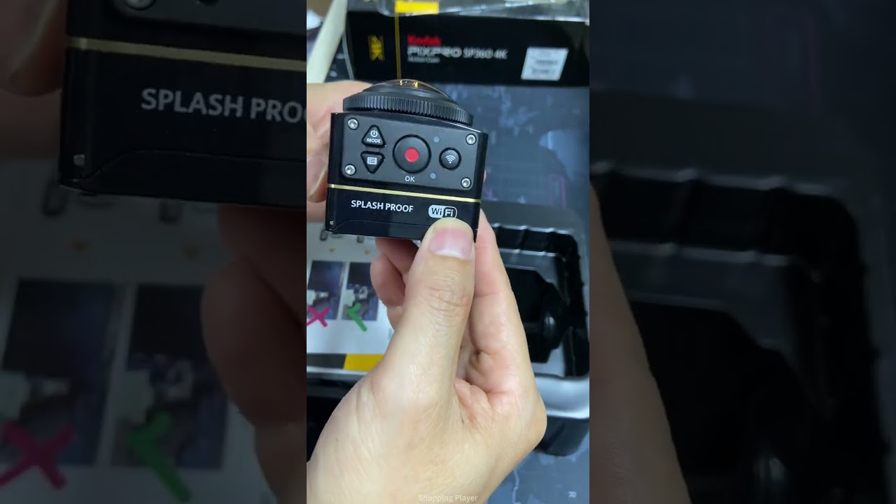 VR action camera?! Unboxing Kodak PixPro SP360 4k sport camera #shorts #kodak
