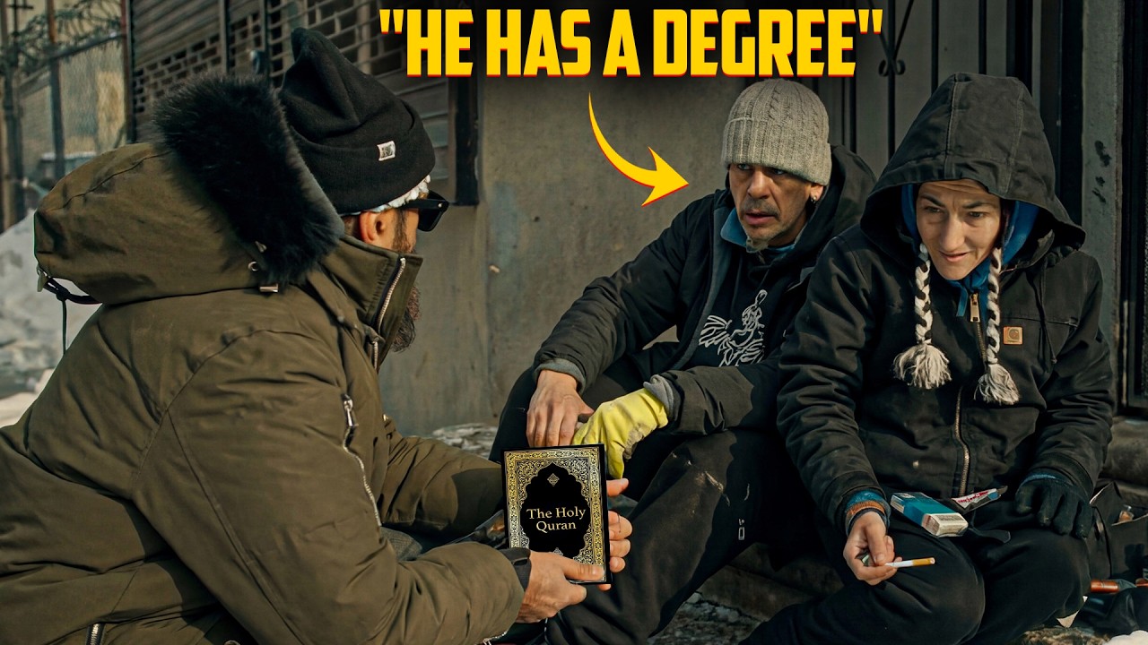 Muslim Met a Homeless Man&hellip; He Had a College Degree