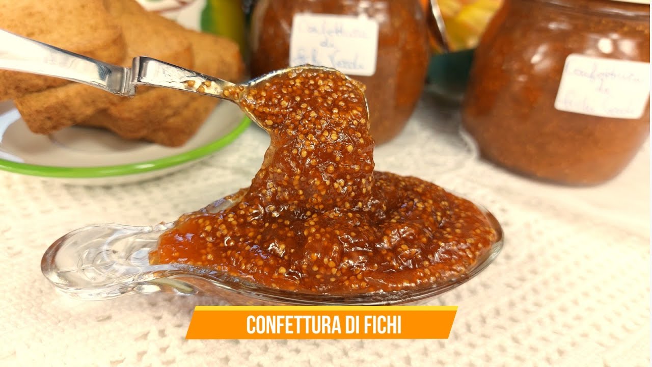 CONFETTURA DI FICHI | ricetta come preparare la confettura di fichi