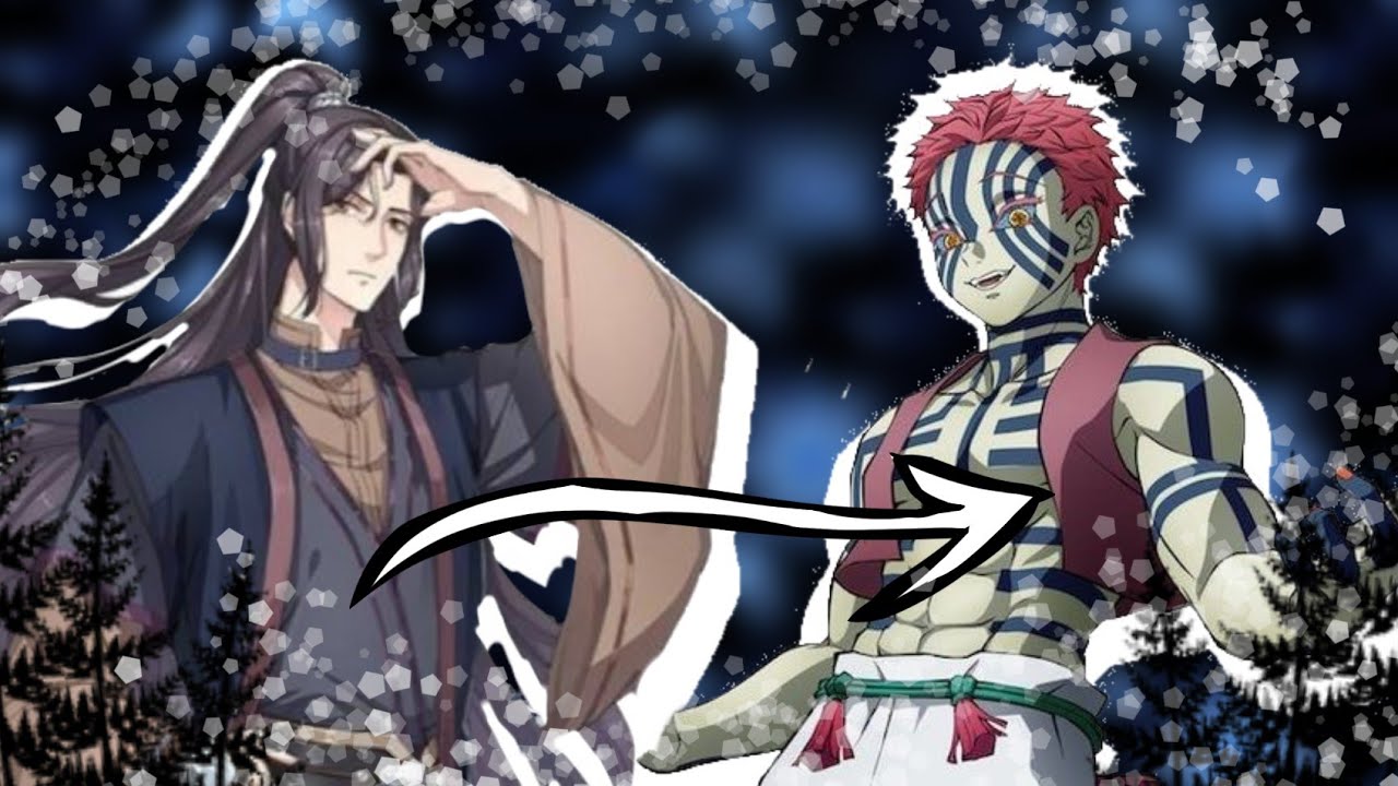 •Реакция на Му Цина как Аказа•My Au•Reaction to Mu Qing as Akaza•