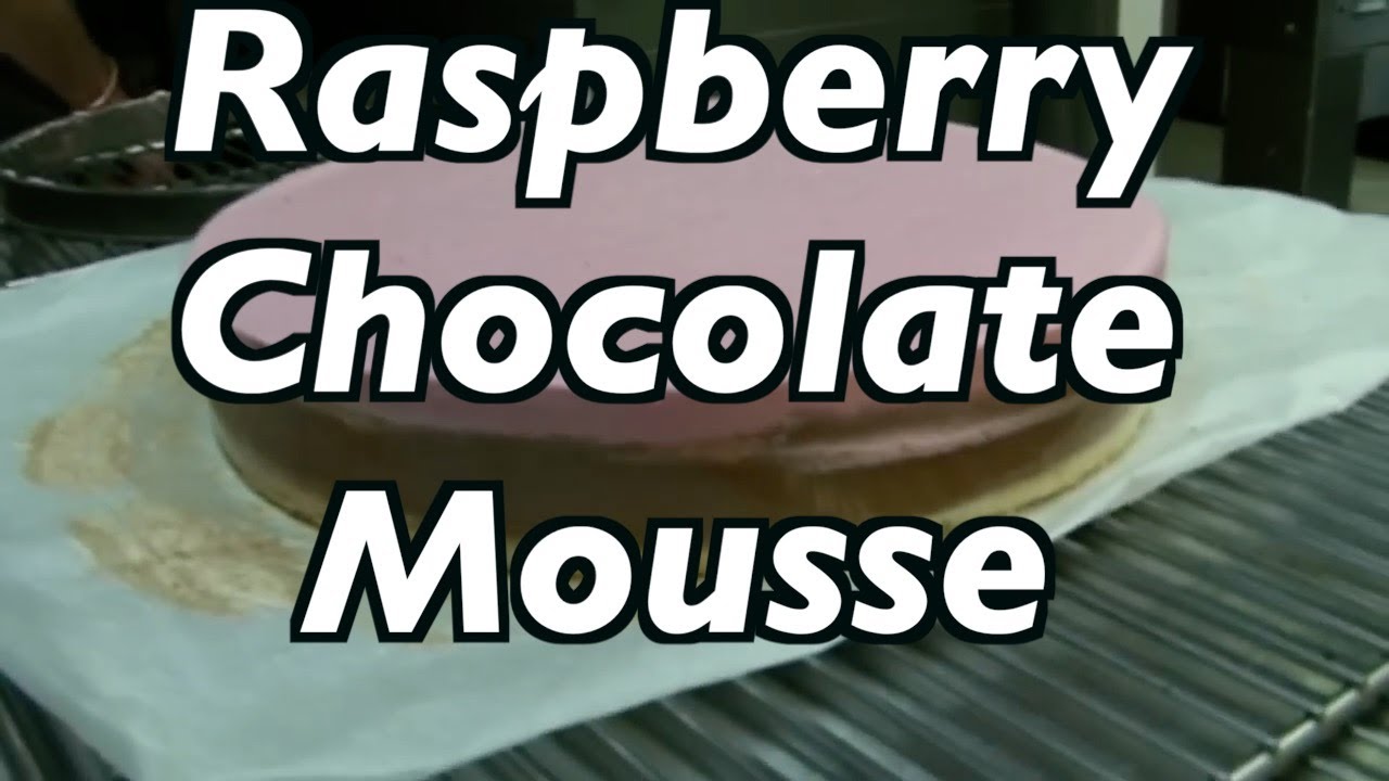Raspberry & Chocolate Mousse Cake with French Chef Julien