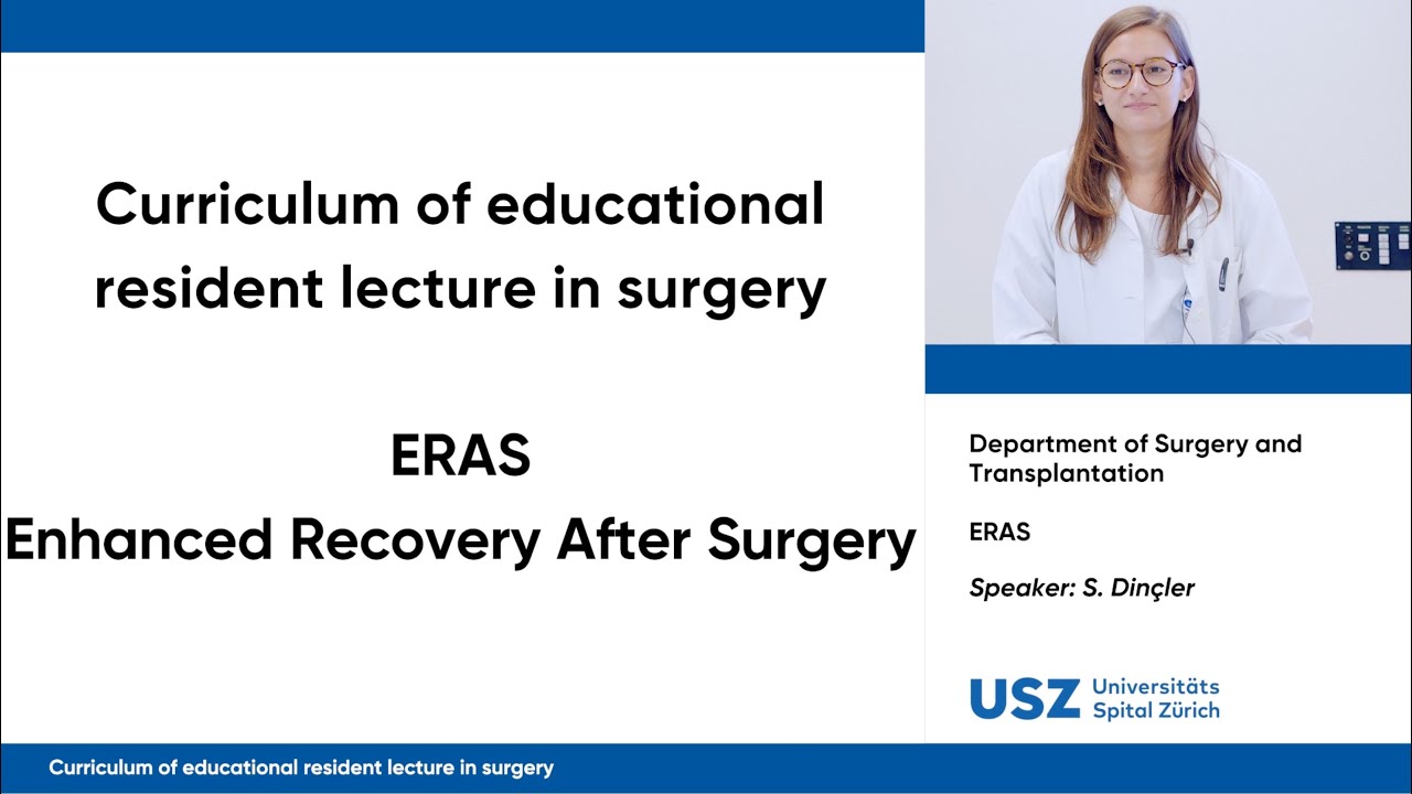 ERAS Enhanced Recovery After Surgery – Please participate in our 3-minute survey below!