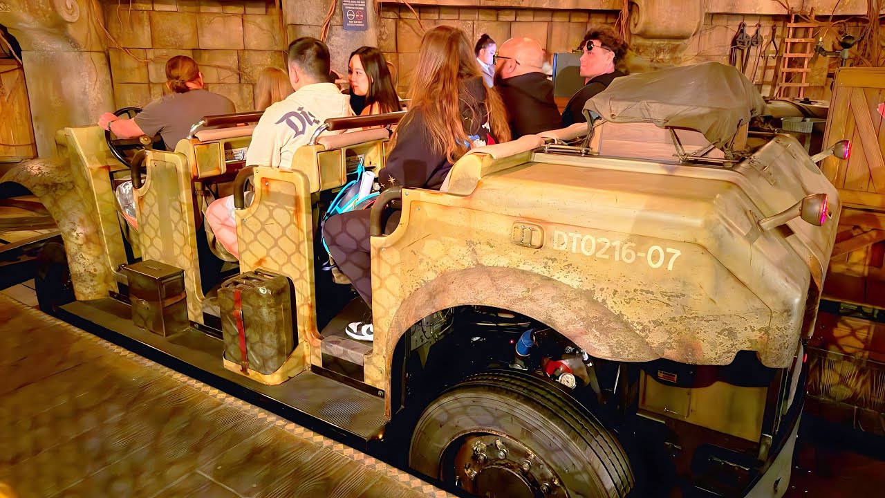 [NEW 2026] Indiana Jones Adventure FULL Ride - 4K Lowlight POV - Disneyland Rides