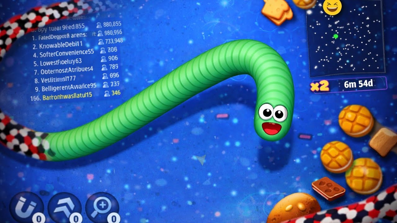 WORMS ZONE.iO BEST GAMING 2026II 🐍 BIG SNAKE GAME 😊 Episode 2II