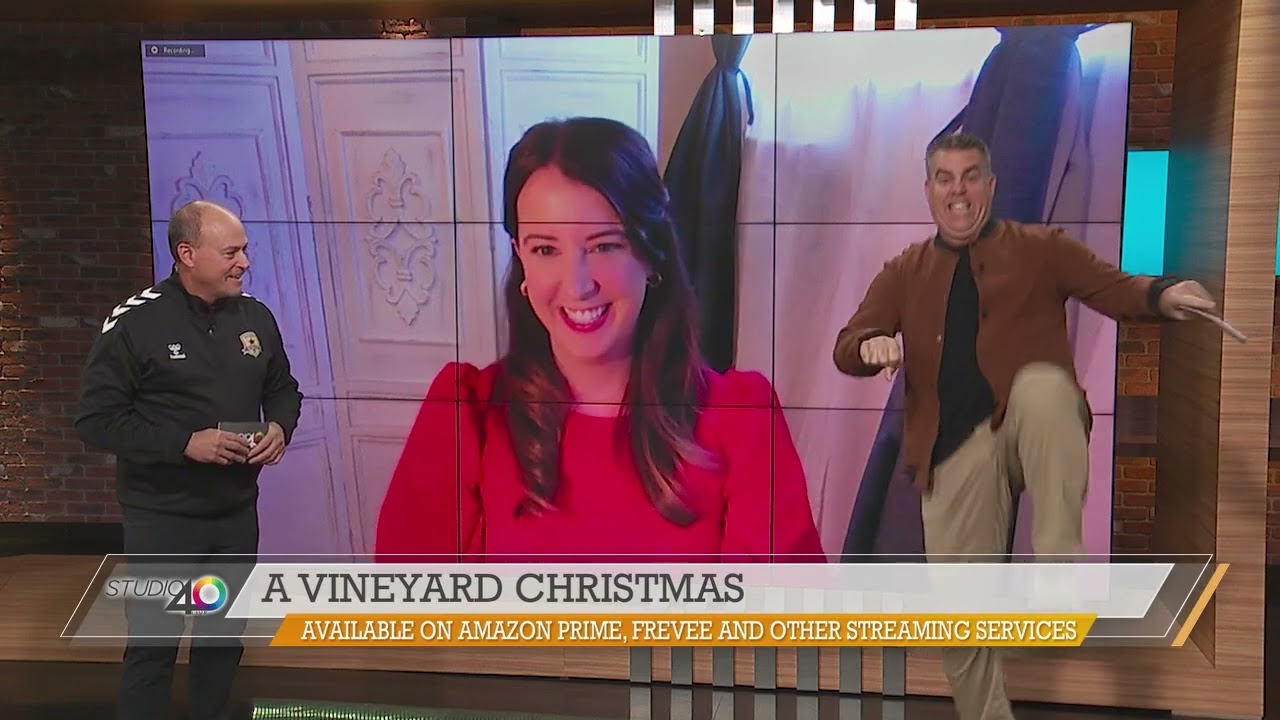 Fox Sudio 40 Interview -  Katie Wilbert  - A vineyard Christmas