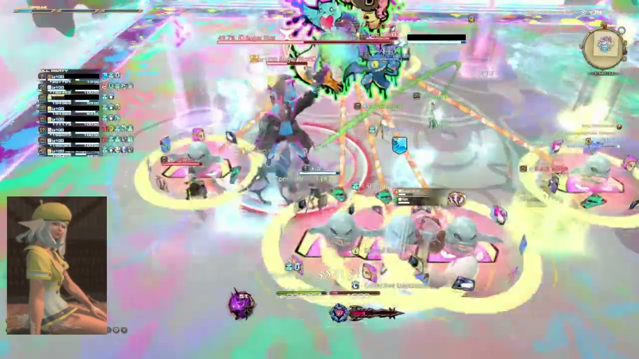 FFXIV - Cruiserweight Savage M6S Sugar Riot | DRK MT POV | woops adds