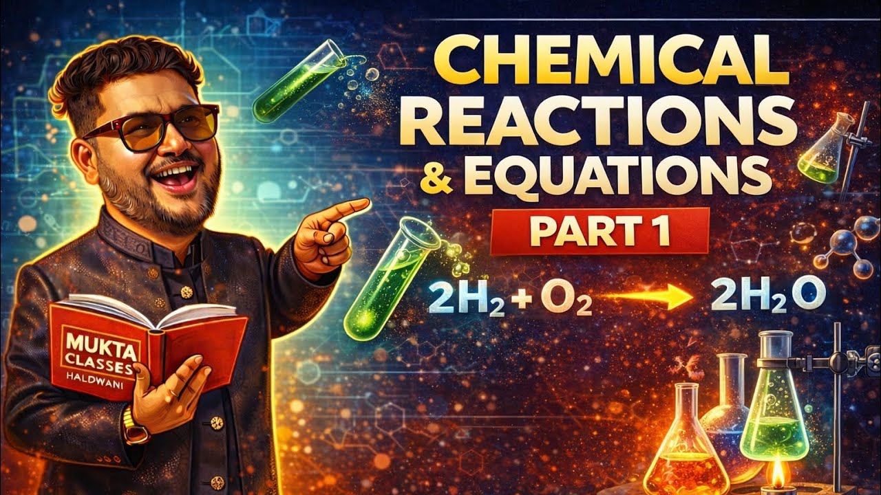 Chemical Reactions & Equations Part 1 | Class 10 Science | Easy Explanation | NCERT